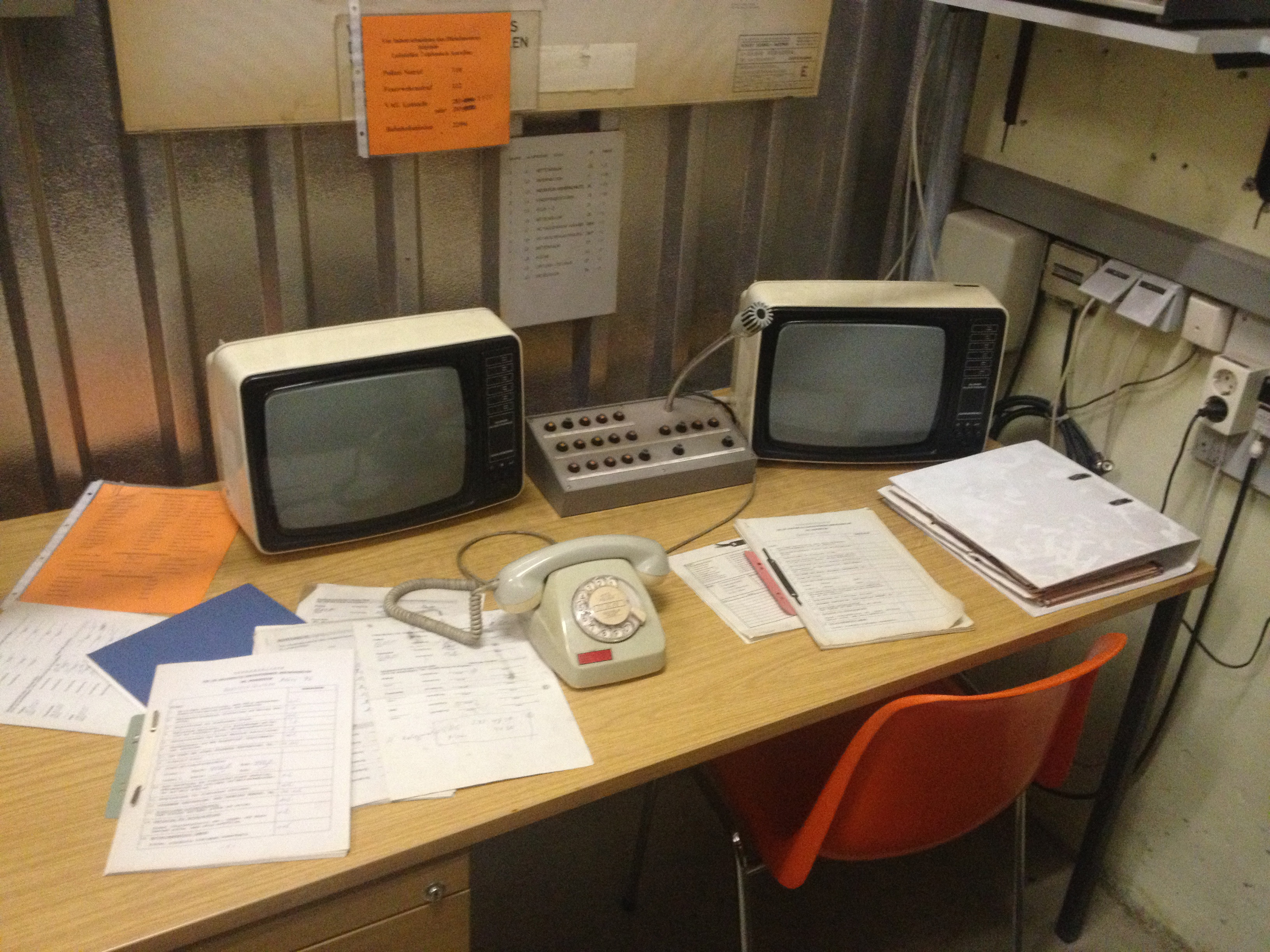 Raum des Bunkerwarts